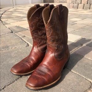 Youth size 3 cowboy boots